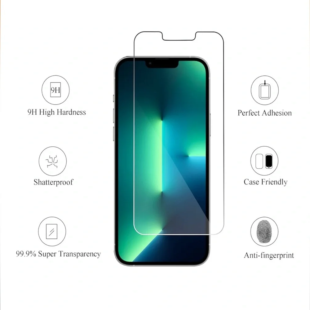 Ailun Glass Screen Protectors for iPhone 13 Pro Max
